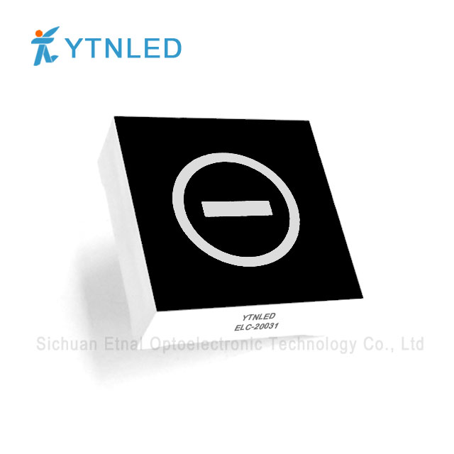 Customized led display ELC-20031S,O,Y,G,GG,B,W