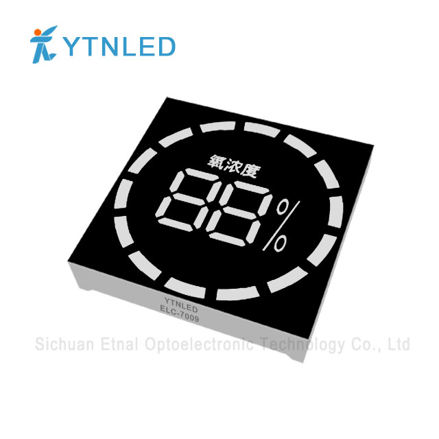 Customized led display ELC-7009S,O,Y,G,GG,B,W