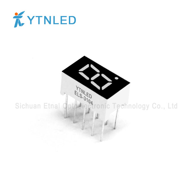 0.3inch Single digit led display Common Cathode Anode Red Orange Yellow Olivine Emerald Blue White color ELS-3104AS,BS,AG,BG,AO,BO,AY,BY,AGG,BGG,AB,BB,AW,BW