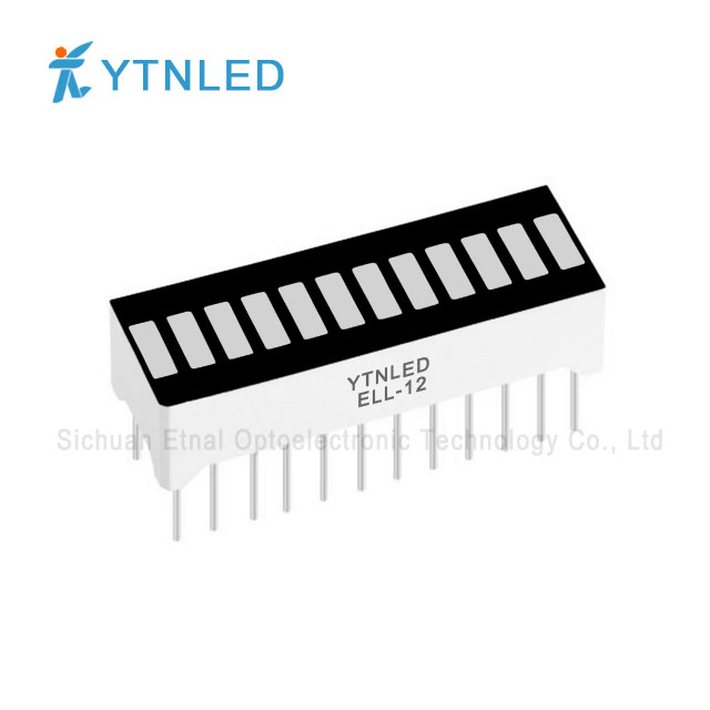 12 segment Light bar led display Red Orange Yellow Olivine Emerald Blue White color ELL-12-R,O,Y,G,GG,B,W